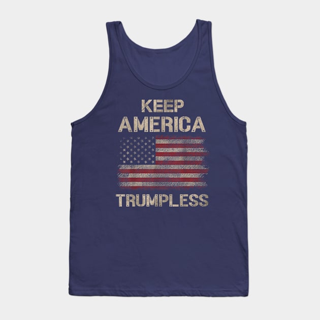 Keep America Trumpless Tank Top by WILLER